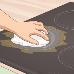 como limpar cooktop de inducao facil