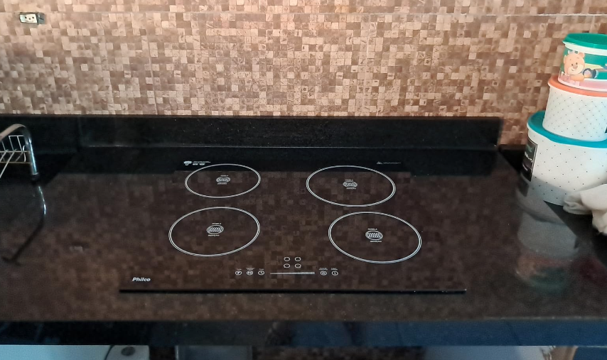 cooktop instalado