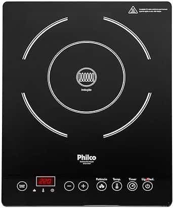 Cooktop de Inducao Philco Smart Chef PCT01 com 1 Boca – 110V