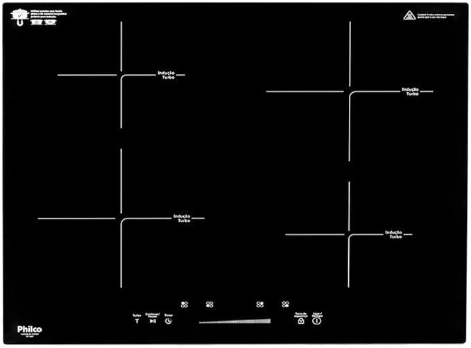 Cooktop de Inducao de Embutir Gourmet